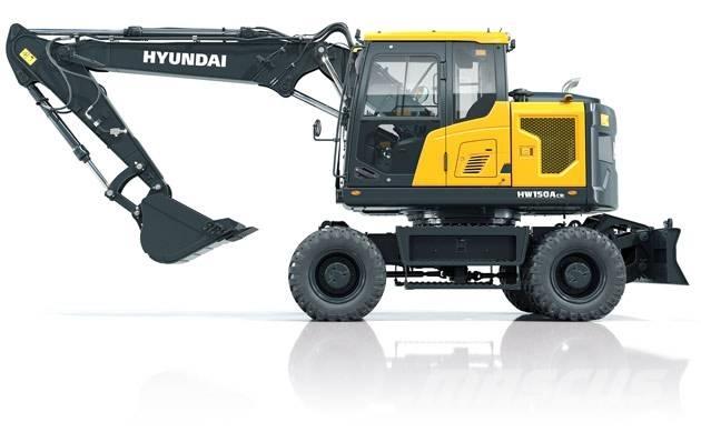 Hyundai HW 150 ACR Lastik tekerli ekskavatörler