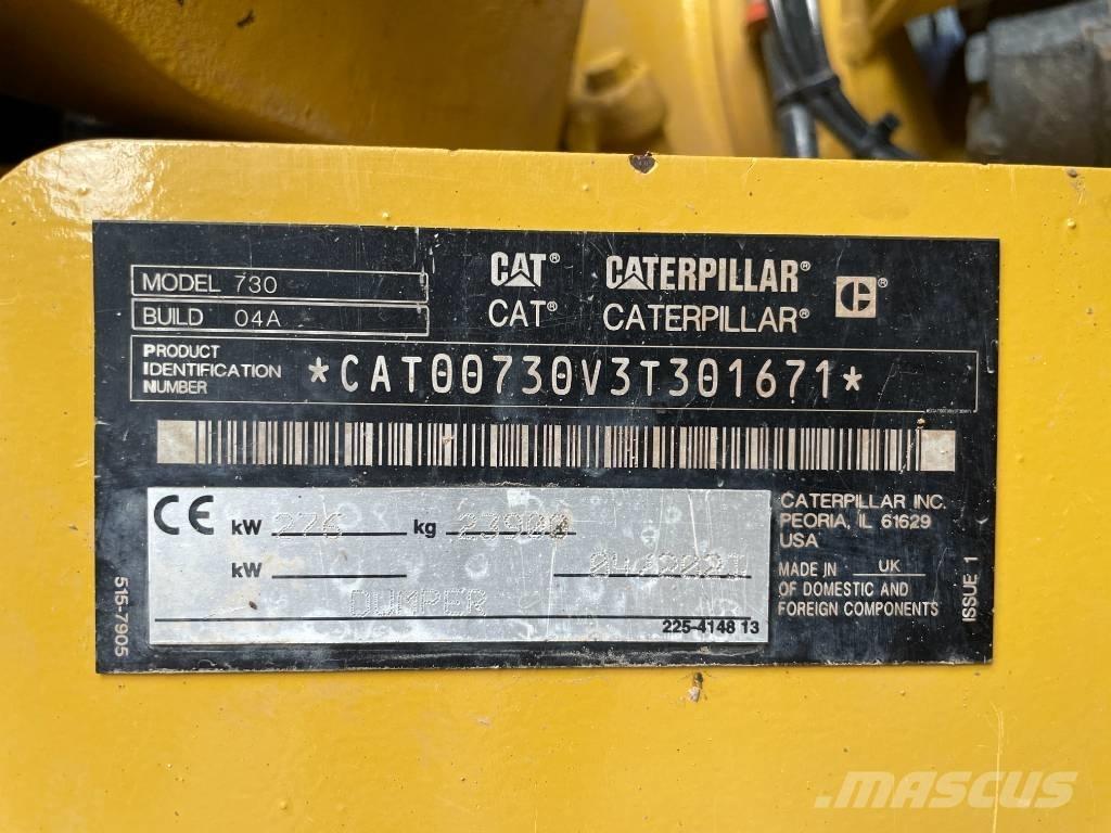 CAT 730 C Belden kirma kaya kamyonu