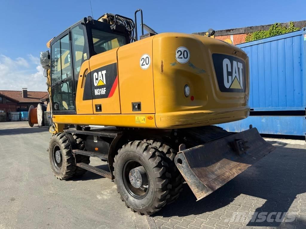 CAT M 316F Lastik tekerli ekskavatörler