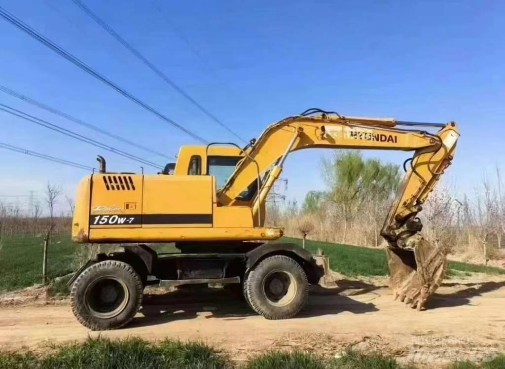 Hyundai 150W-7 Lastik tekerli ekskavatörler