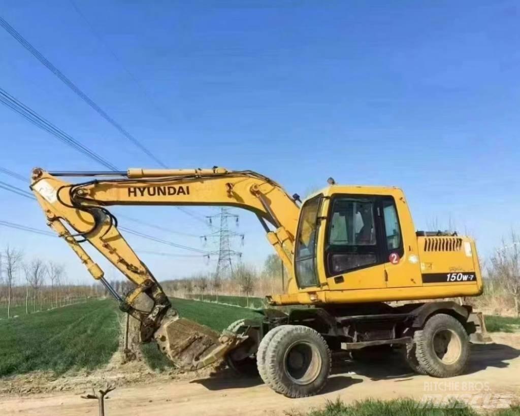 Hyundai 150W-7 Lastik tekerli ekskavatörler
