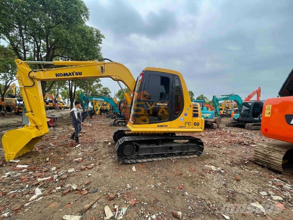 Komatsu PC 60 Mini ekskavatörler, 7 tona dek