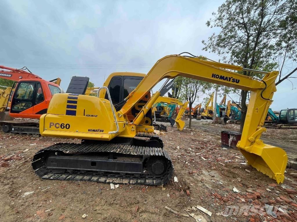 Komatsu PC 60 Mini ekskavatörler, 7 tona dek