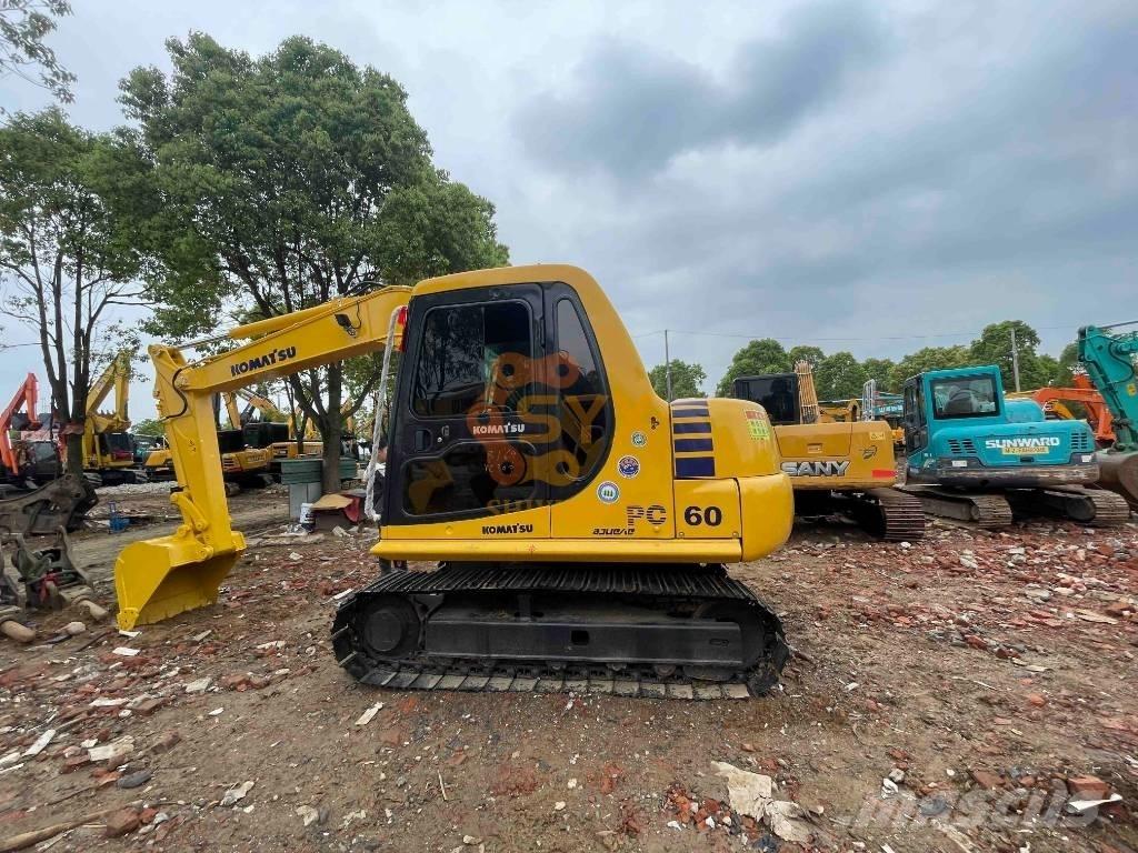 Komatsu PC 60 Mini ekskavatörler, 7 tona dek
