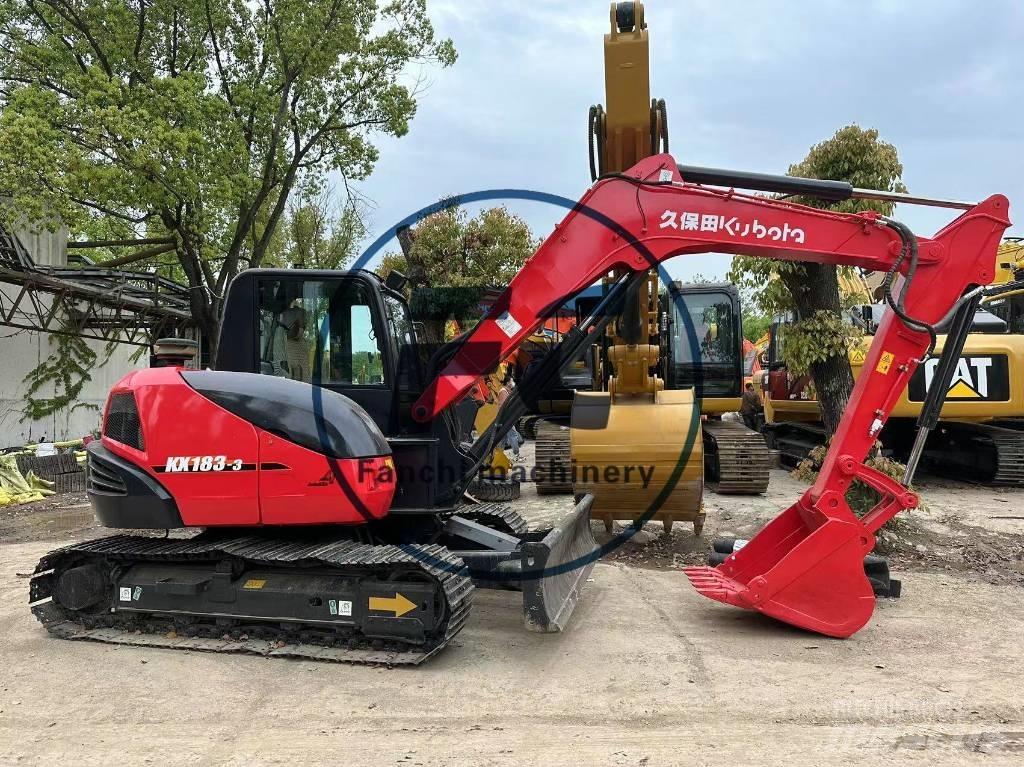 Kubota KX 183 Mini ekskavatörler, 7 tona dek