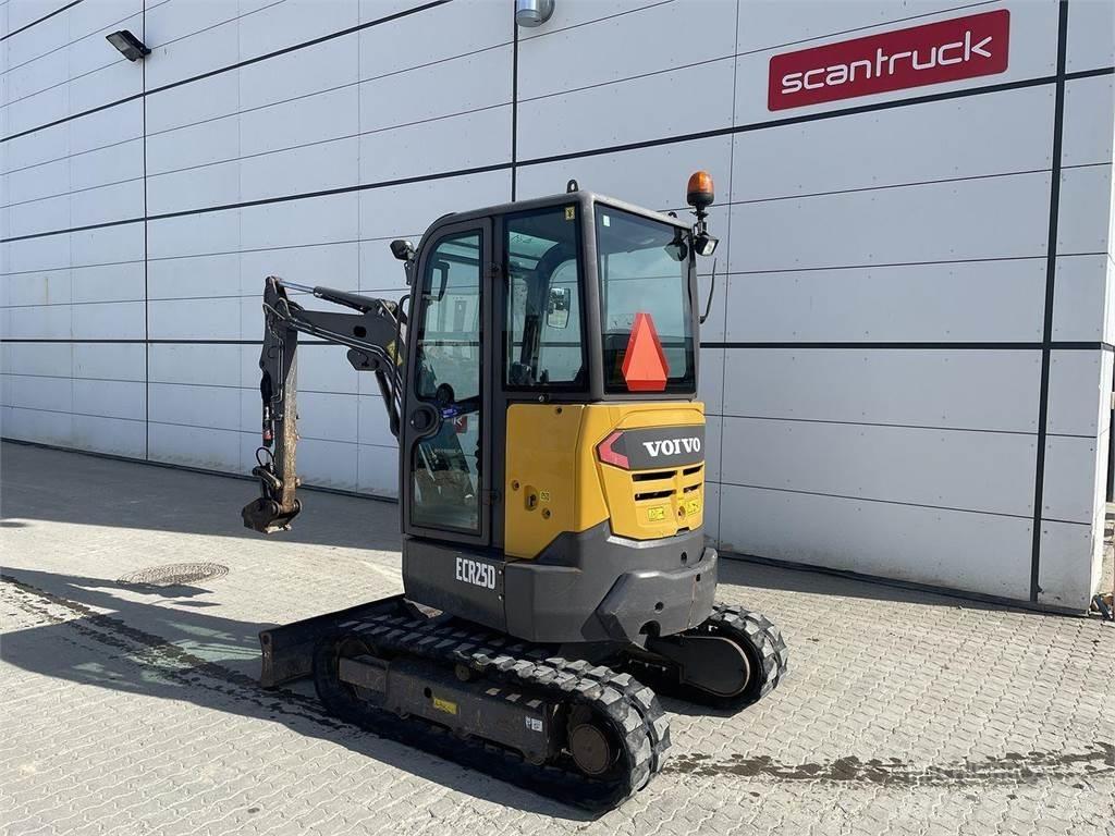 Volvo ECR25 Lastik tekerli ekskavatörler