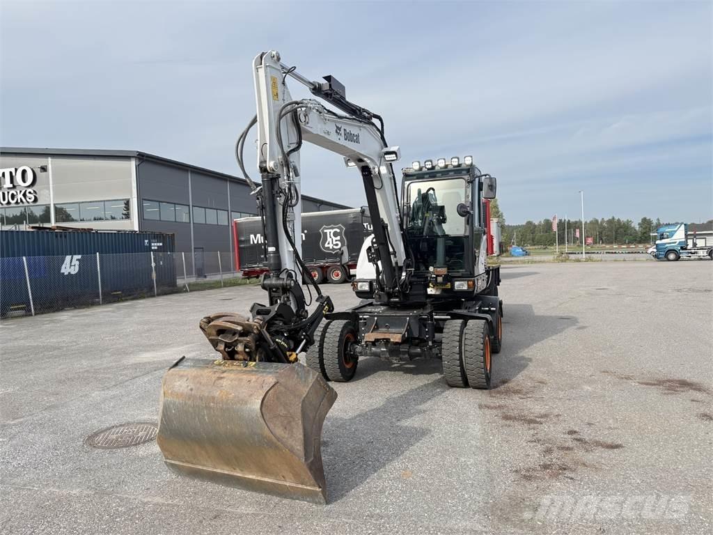 Bobcat E57W Lastik tekerli ekskavatörler