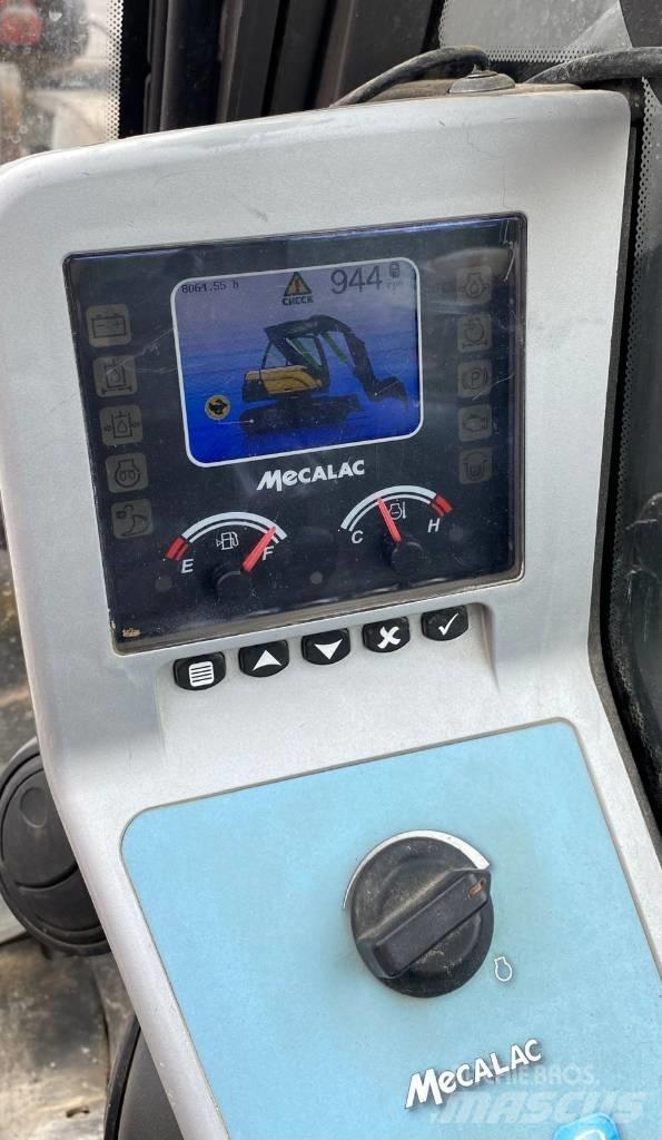 Mecalac 714 MC Paletli ekskavatörler