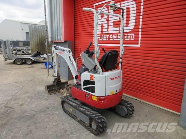 Takeuchi TB 210 R Mini ekskavatörler, 7 tona dek