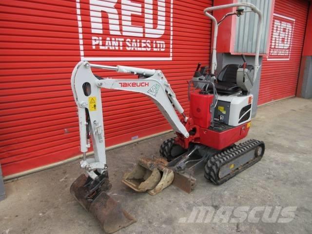 Takeuchi TB 210 R Mini ekskavatörler, 7 tona dek