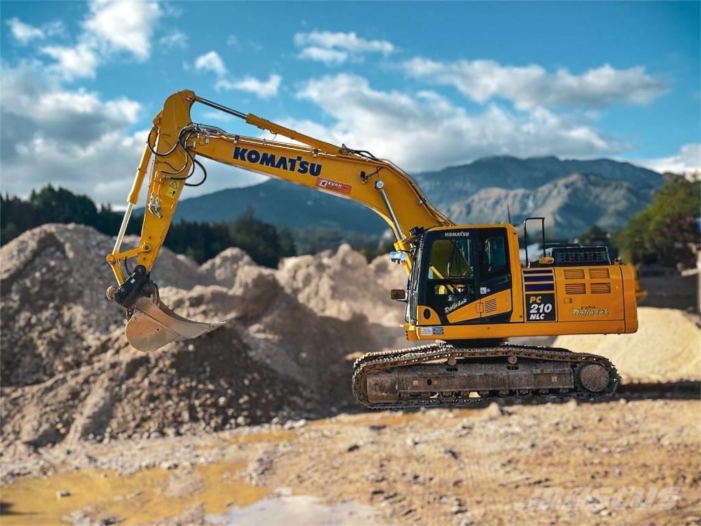 Komatsu PC 210 NLC Paletli ekskavatörler