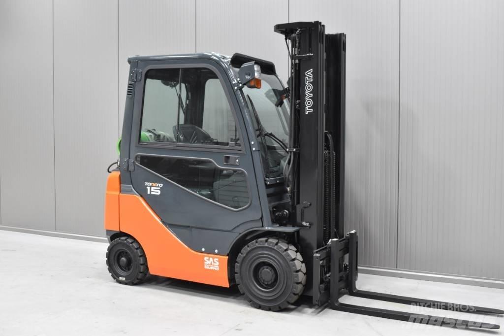 Toyota 06-8FG15F LPG'li forkliftler