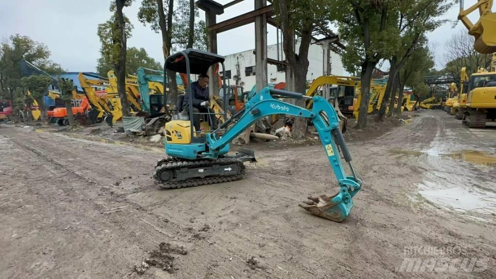 Kubota U 15 Mini ekskavatörler, 7 tona dek