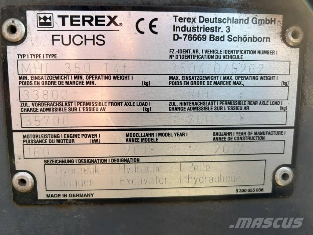 Fuchs MHL350F Atık taşıma araçları