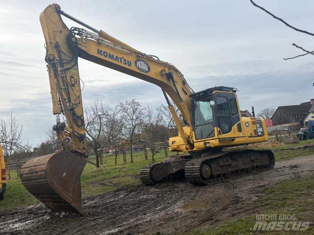 Komatsu PC 240 LC-8 Paletli ekskavatörler