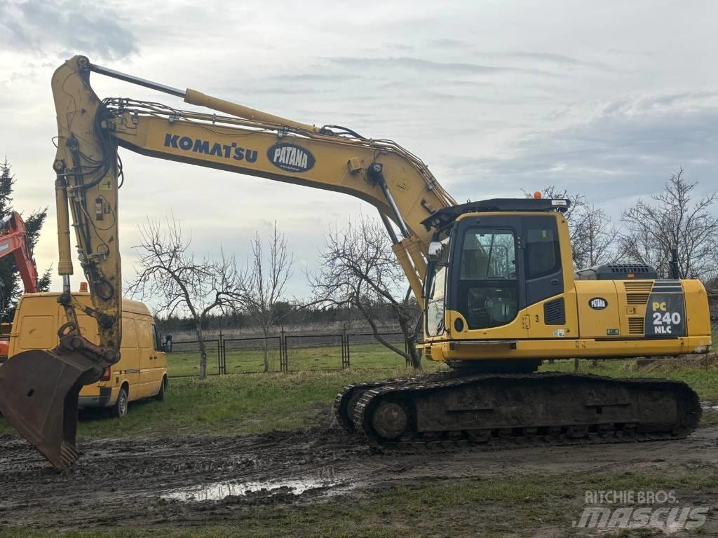 Komatsu PC 240 LC-8 Paletli ekskavatörler