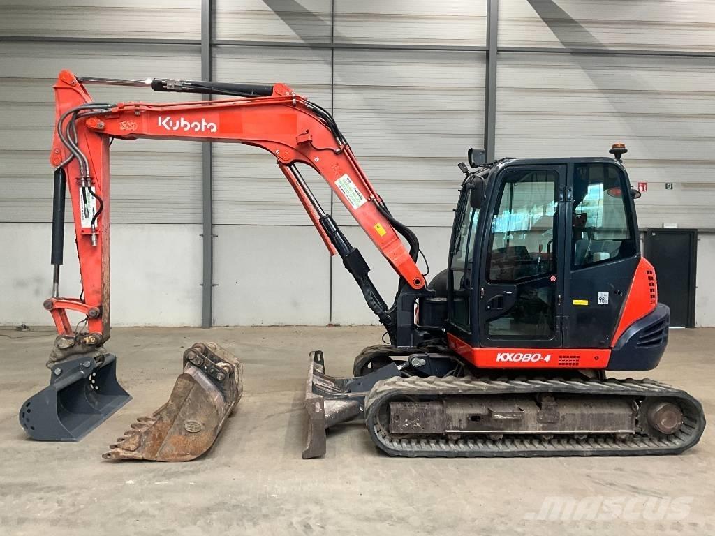 Kubota KX 080-4 Midi ekskavatörler 7 - 12 t