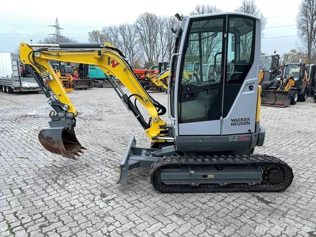 Wacker Neuson EZ26 Mini ekskavatörler, 7 tona dek