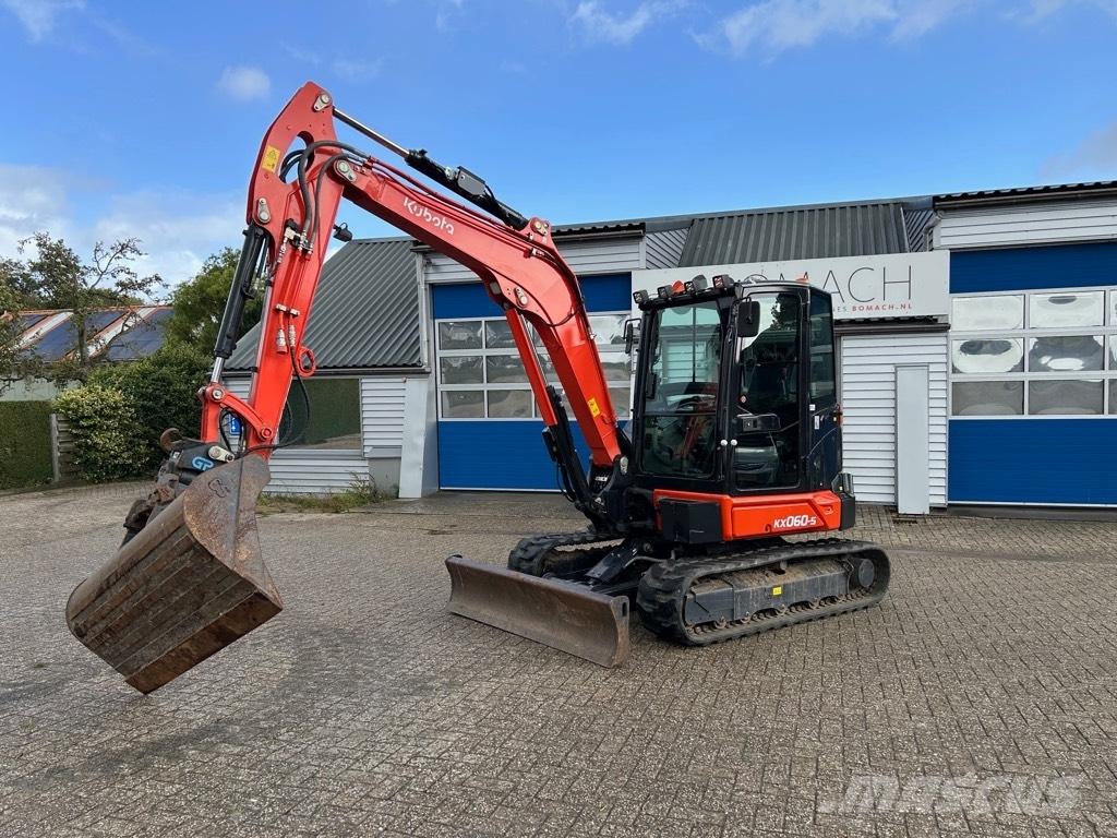 Kubota KX 060-5 Mini ekskavatörler, 7 tona dek