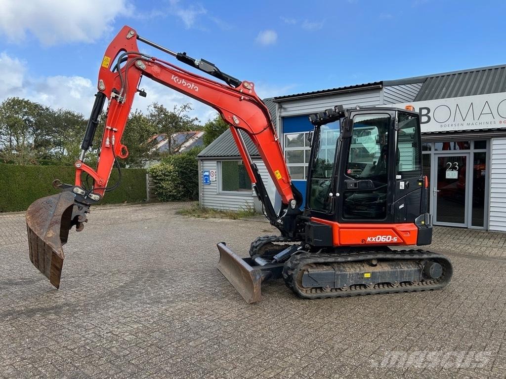 Kubota KX 060-5 Mini ekskavatörler, 7 tona dek