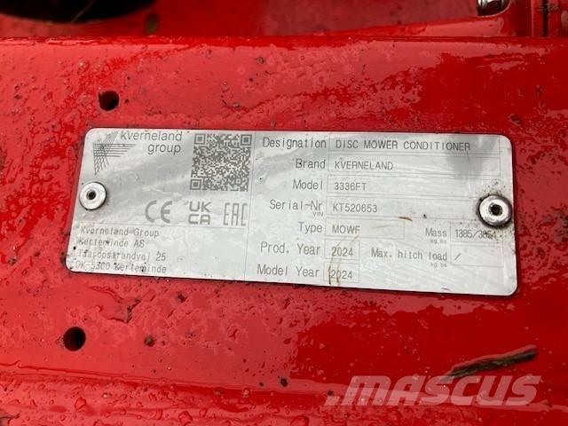 Kverneland 3336 FT Diskli çayir biçme makinasi
