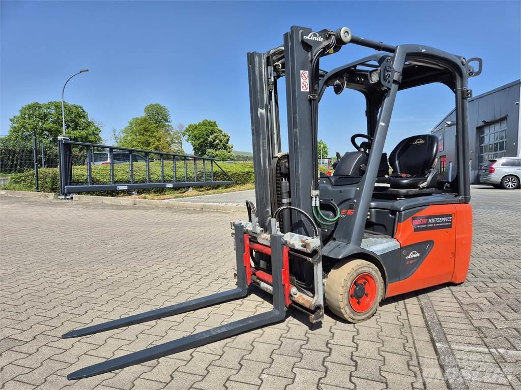 Linde E16C-02 Elektrikli forkliftler