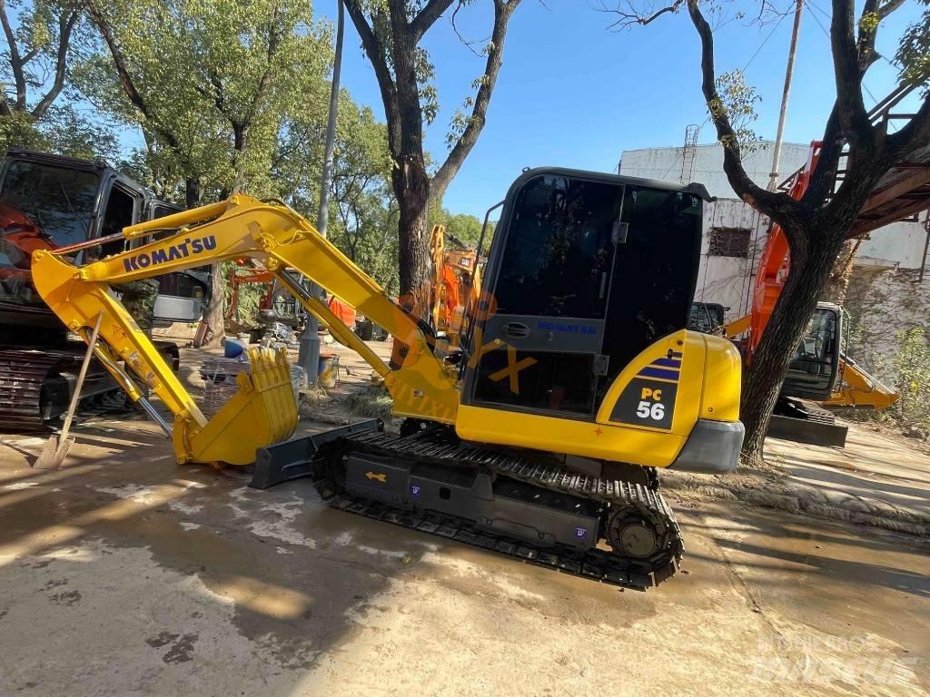 Komatsu PC 56 Mini ekskavatörler, 7 tona dek