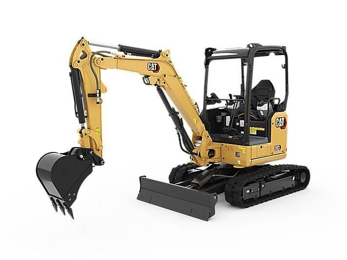 CAT 2023 CAT 303 CR Mini ekskavatörler, 7 tona dek