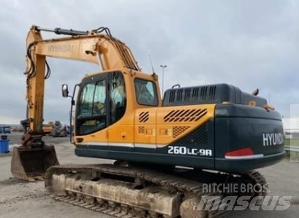 Hyundai R 260 LC-9A Paletli ekskavatörler