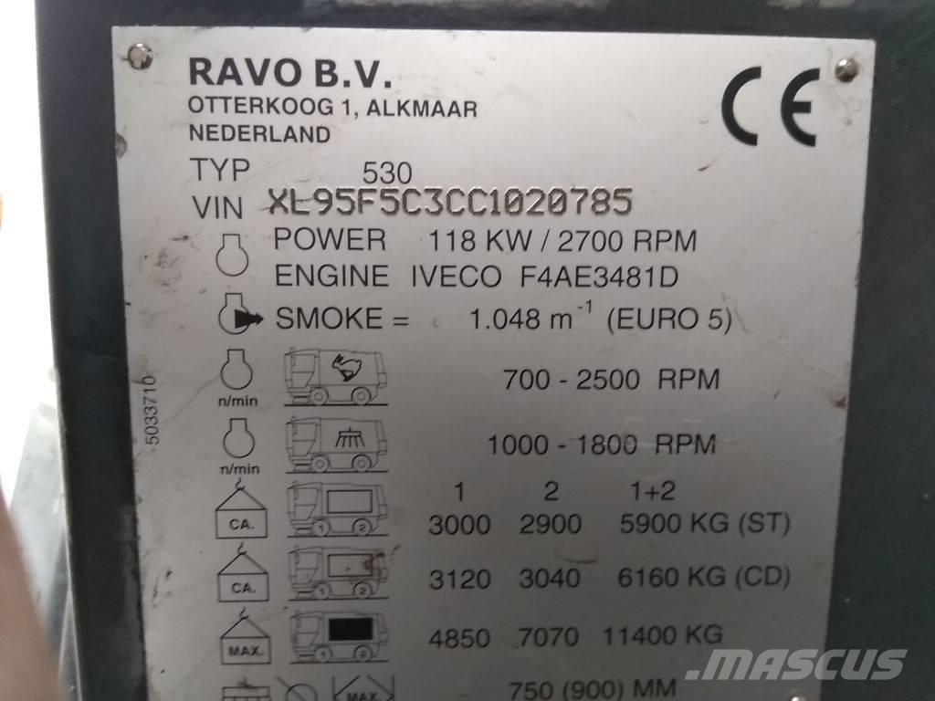 Ravo 530 CD Cadde süpürücüler