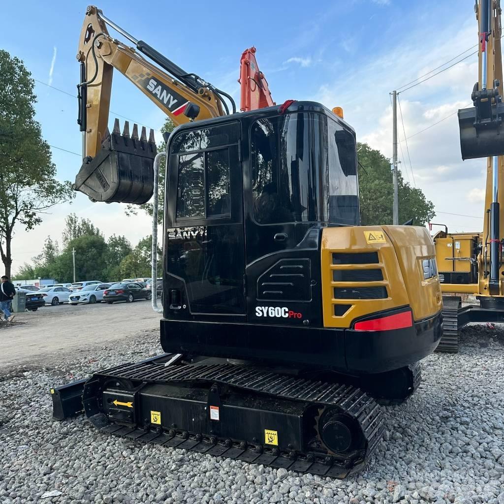Sany SY 60 C Pro Mini ekskavatörler, 7 tona dek