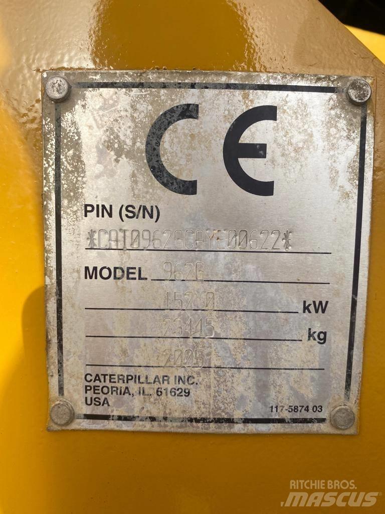 CAT 962 G Tekerlekli yükleyiciler