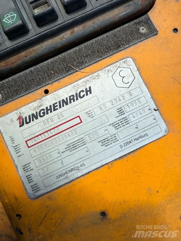 Jungheinrich DFG 25 Dizel forkliftler