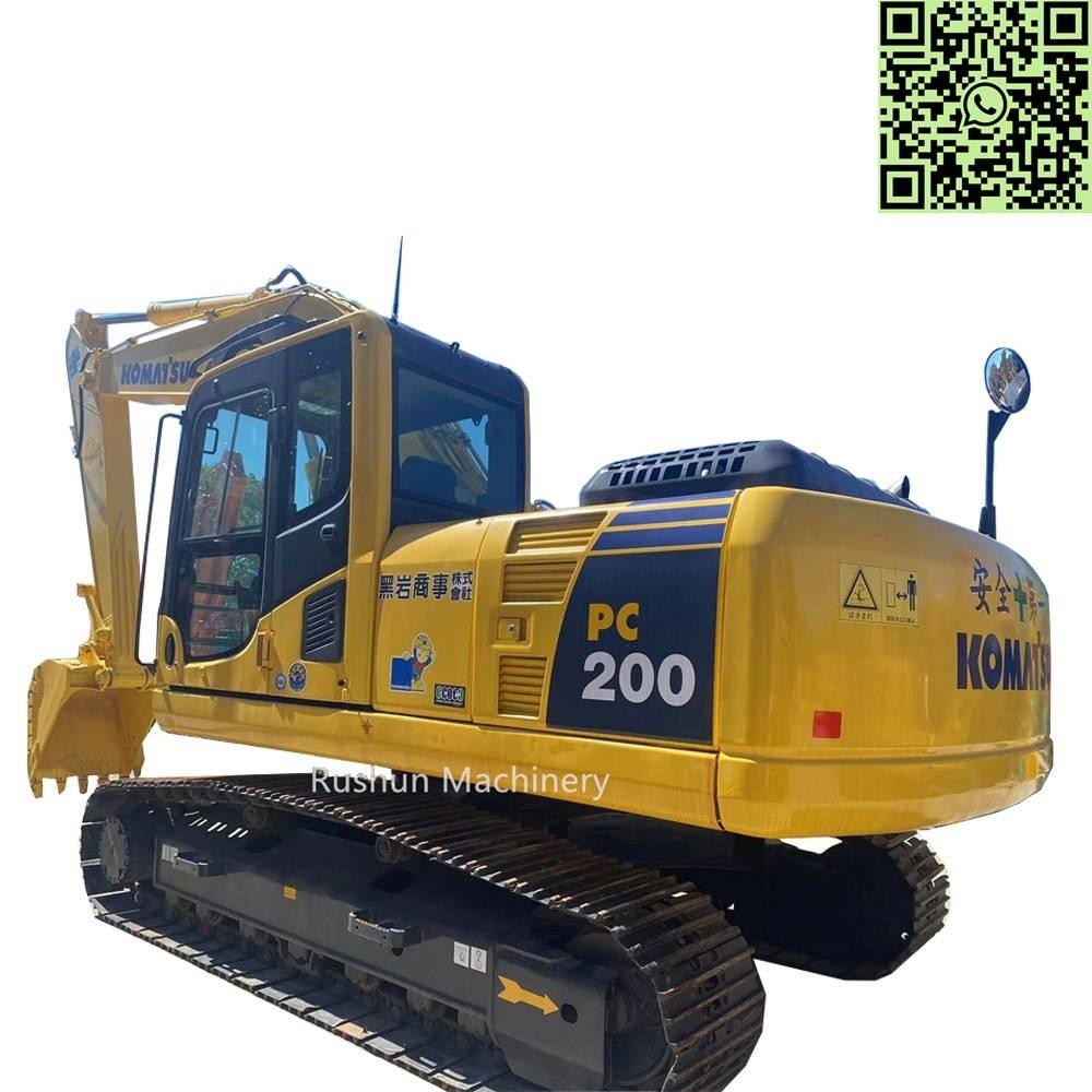 Komatsu PC 200 Paletli ekskavatörler