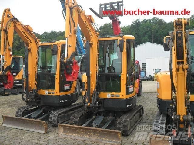Hyundai R 25 Z-9A Mini ekskavatörler, 7 tona dek