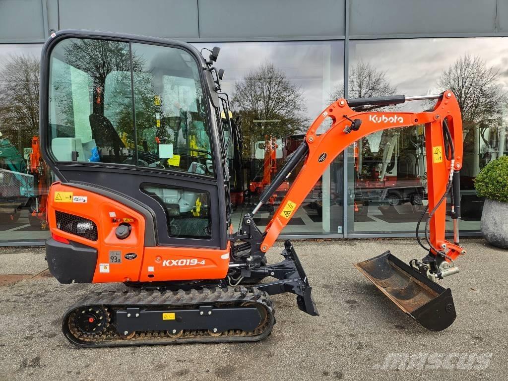 Kubota KX 019-4 Mini ekskavatörler, 7 tona dek