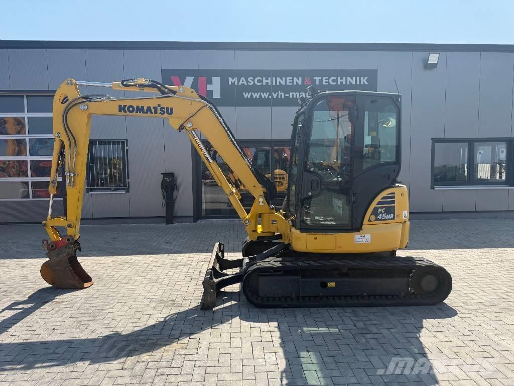 Komatsu PC 45 MR-5 Mini ekskavatörler, 7 tona dek