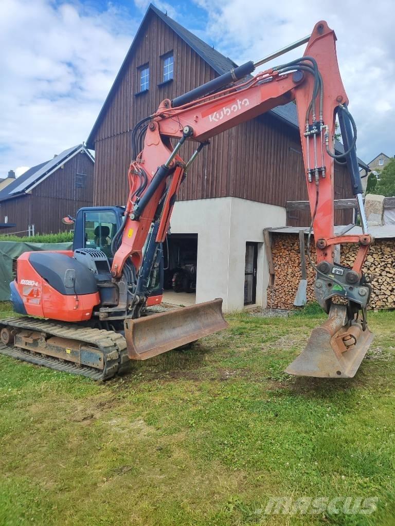Kubota KX 080-4 Midi ekskavatörler 7 - 12 t