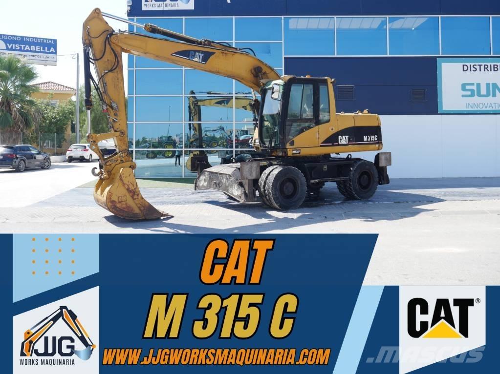 CAT M 315 C Lastik tekerli ekskavatörler