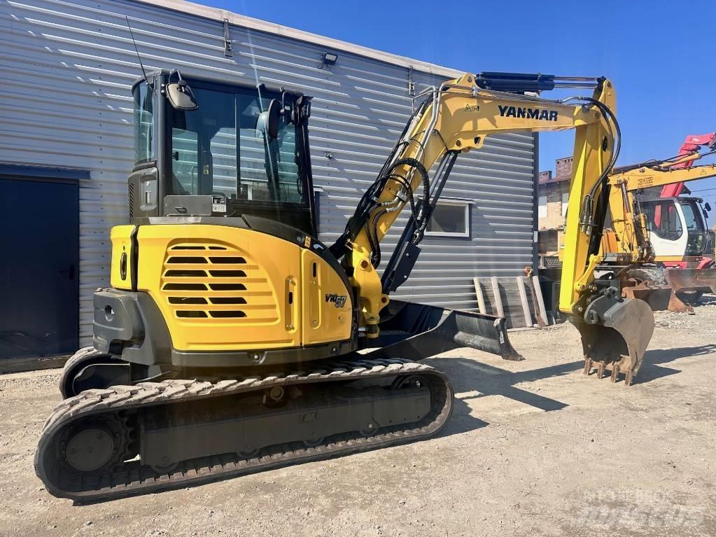 Yanmar Vio 57-U 6A Mini ekskavatörler, 7 tona dek