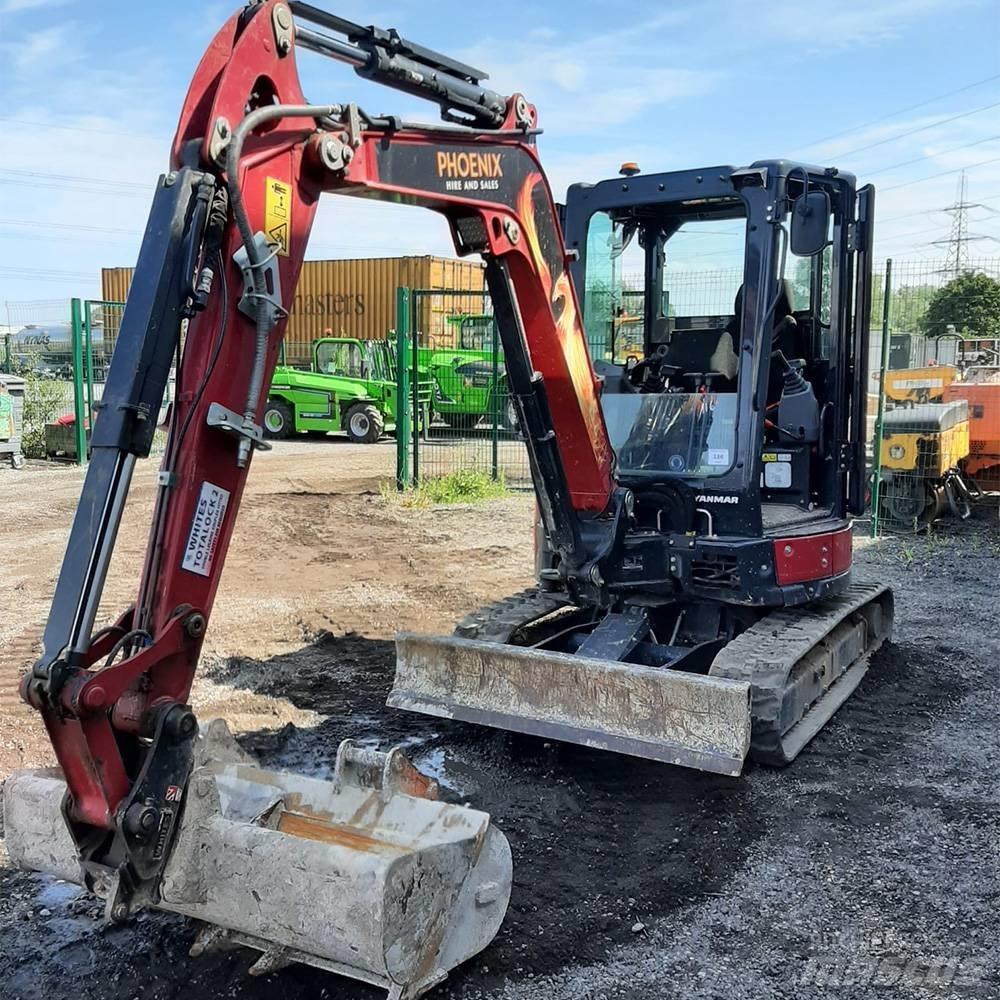 Yanmar Vio 33 Mini ekskavatörler, 7 tona dek