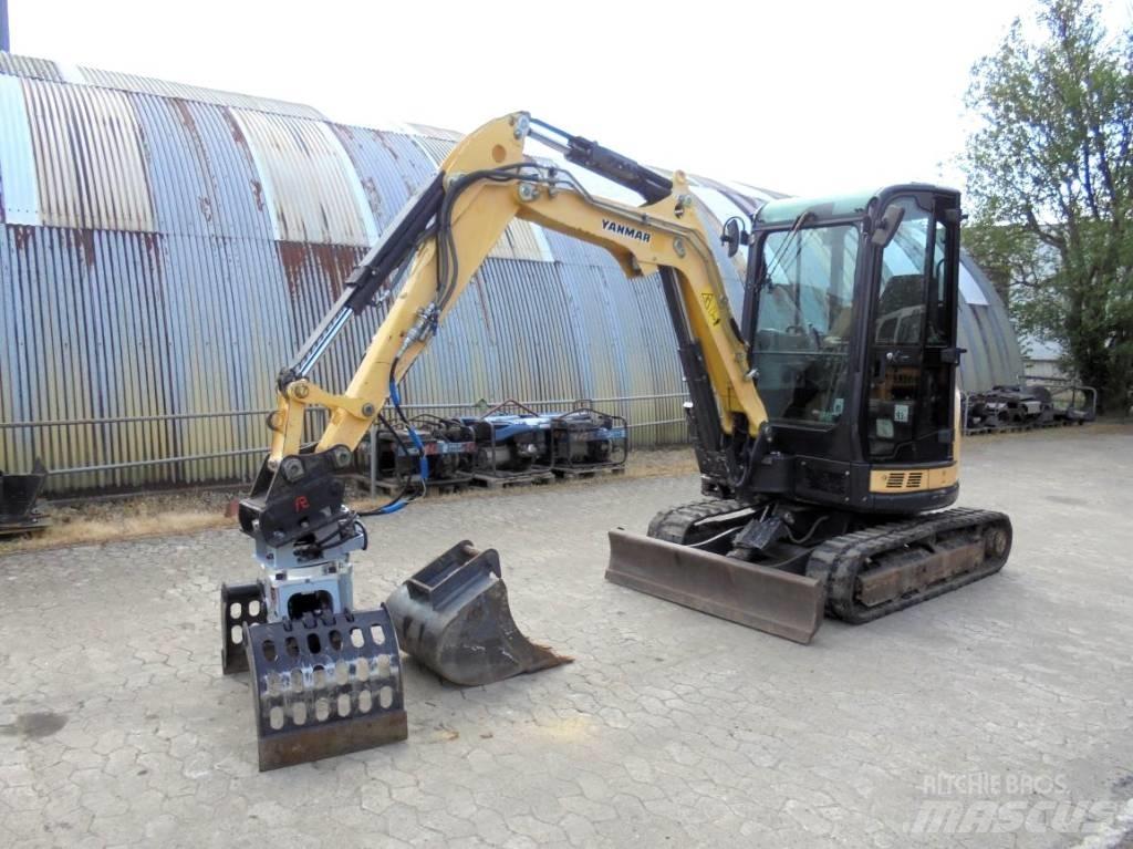 Yanmar Vio 33 U Mini ekskavatörler, 7 tona dek