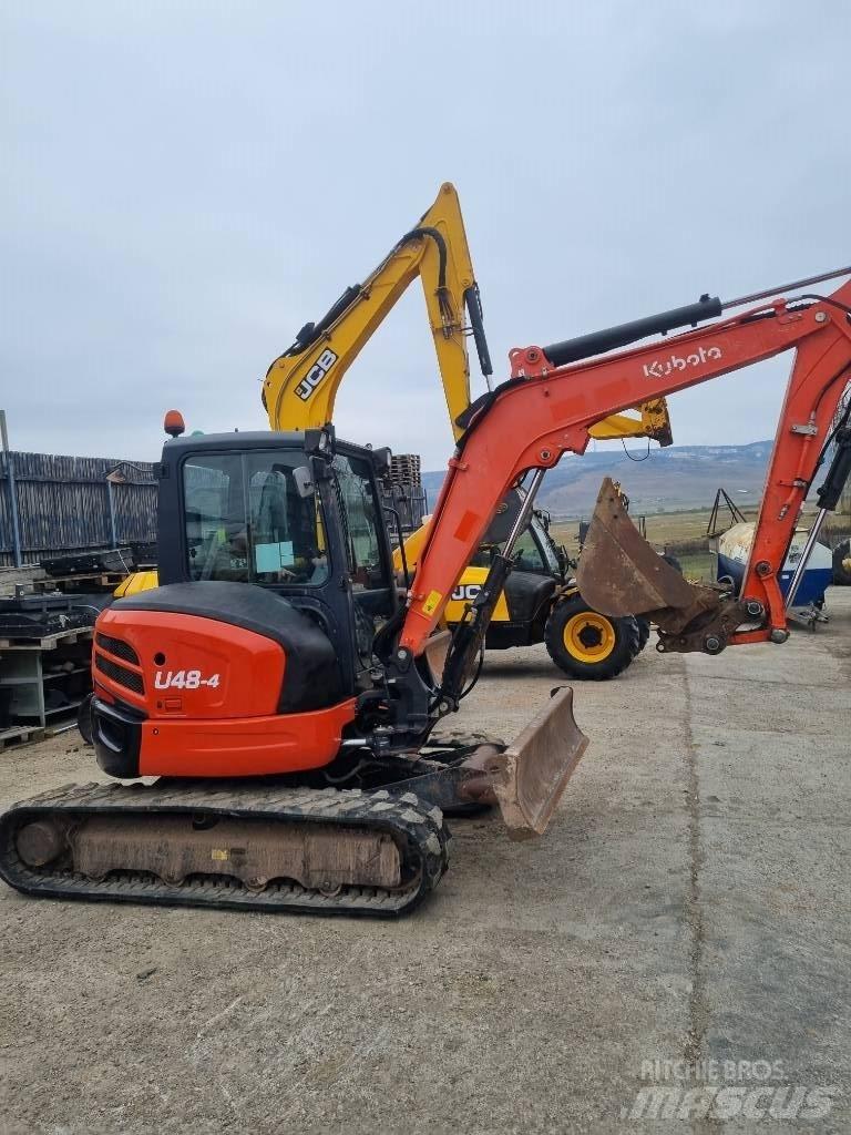 Kubota 48 Mini ekskavatörler, 7 tona dek