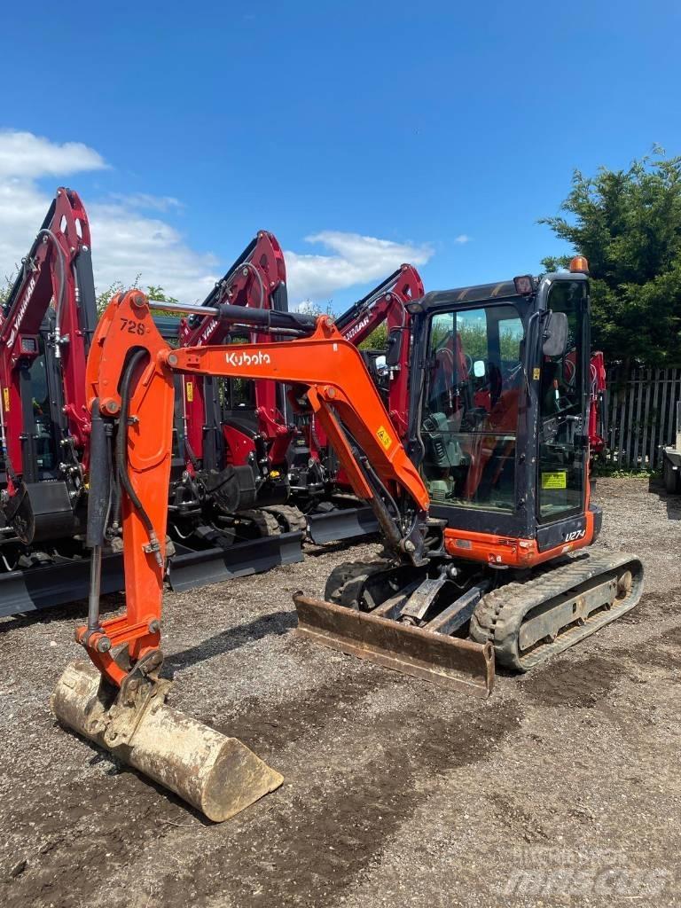 Kubota U 27-4 Mini ekskavatörler, 7 tona dek