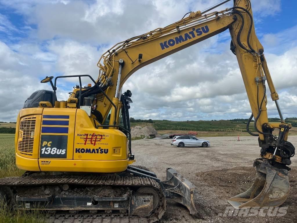 Komatsu PC 138 US-11 Paletli ekskavatörler