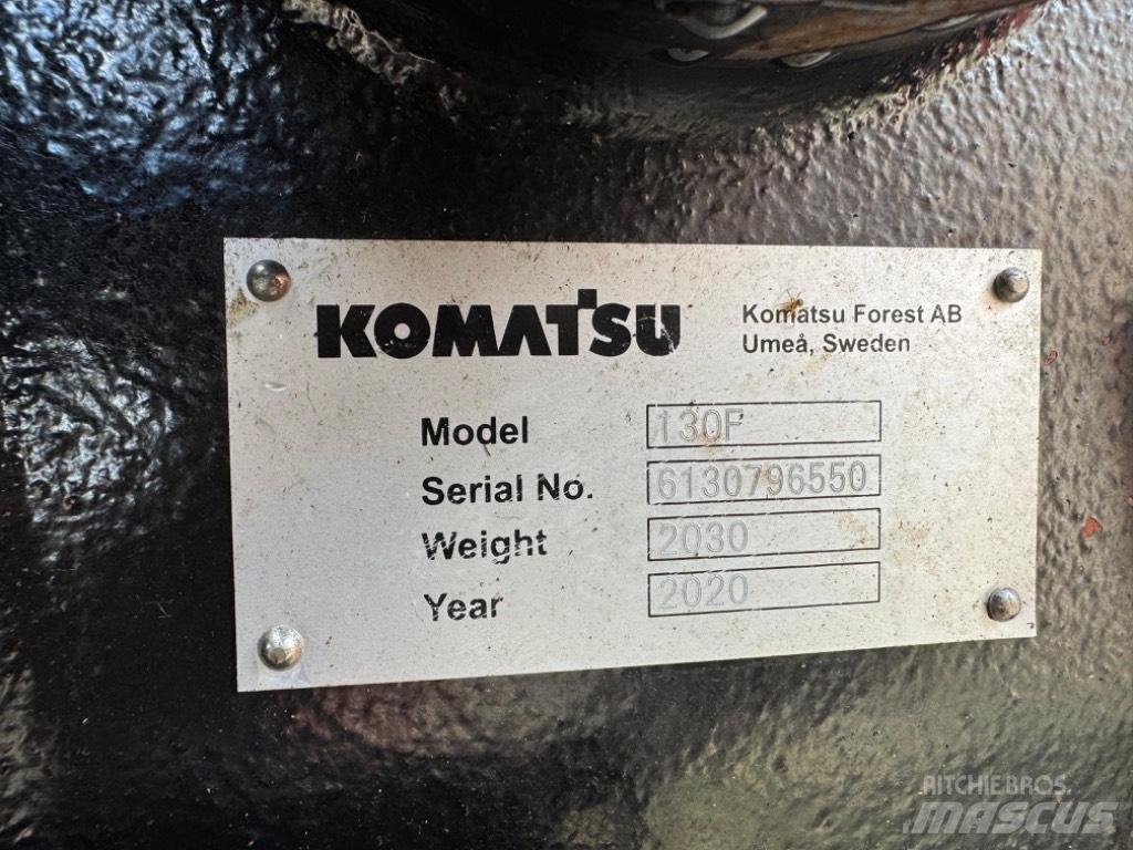 Komatsu 855 Tomruk yükleyici traktörler