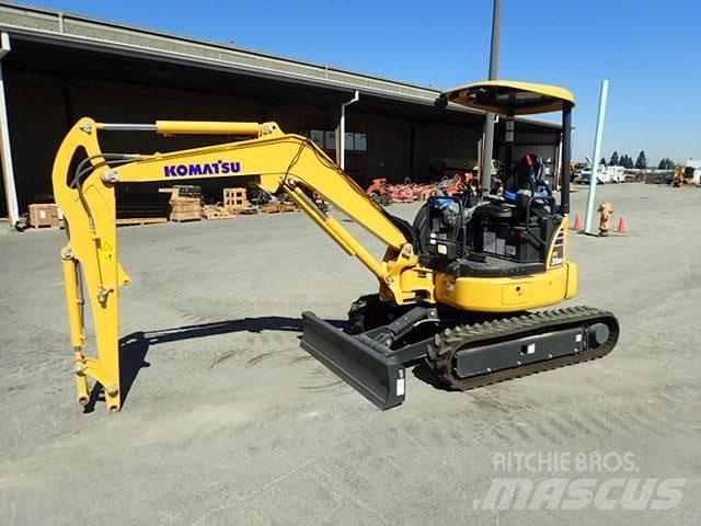 Komatsu PC35MR-5 Mini ekskavatörler, 7 tona dek