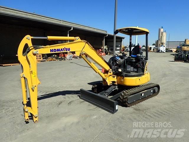 Komatsu PC35MR-5 Mini ekskavatörler, 7 tona dek