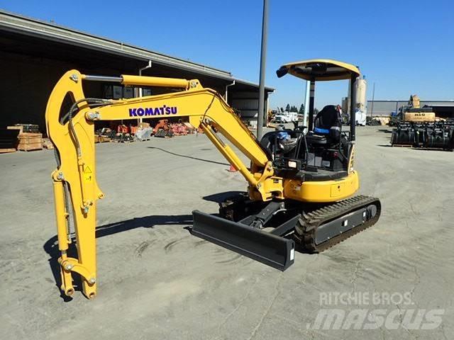 Komatsu PC35MR-5 Mini ekskavatörler, 7 tona dek