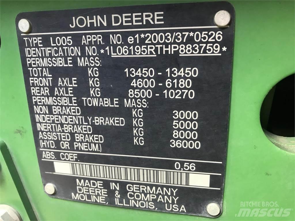 John Deere 6195R Traktörler